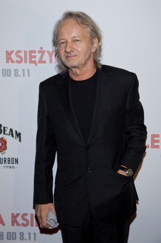 Krzysztof Stroiński na premierze filmu 'Bilet na księżyc'