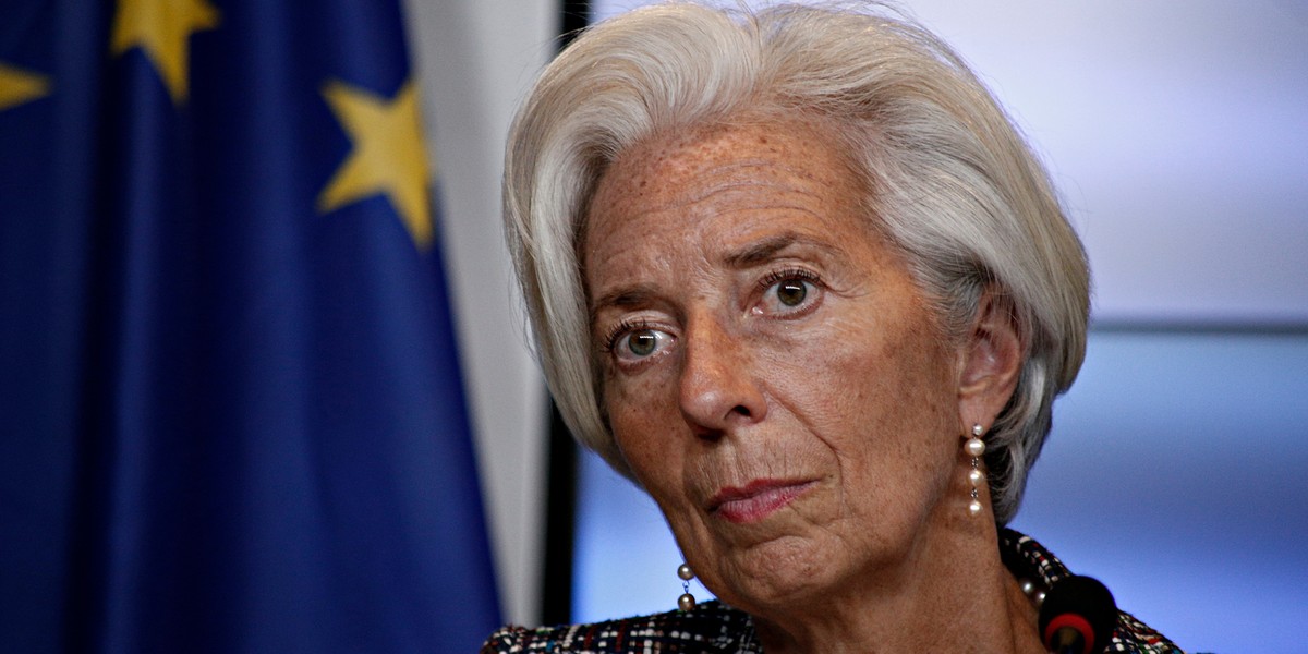 Christine Lagarde, szefowa Europejskiego Banku Centralnego.