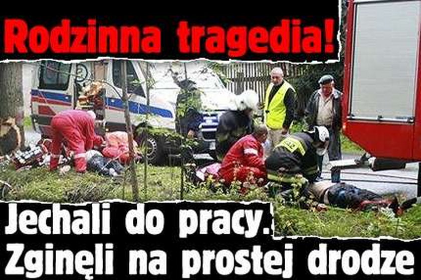 Zginęli w drodze do pracy! Dramat rodzin z Solca Kujawskiego