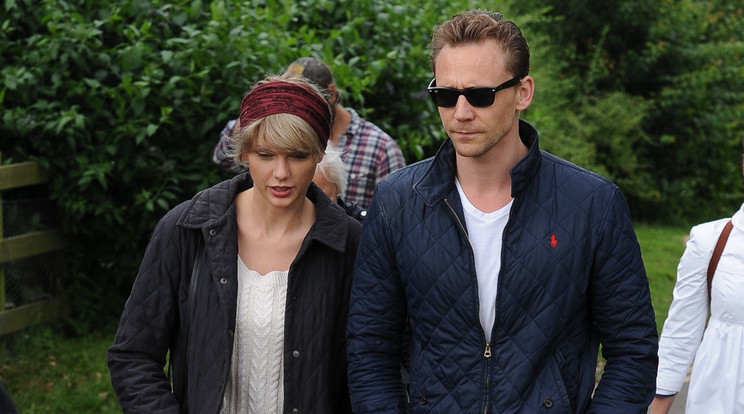 Taylor Swift és Tom Hiddleston az angliai Suffolkban/Fotó:Northfoto