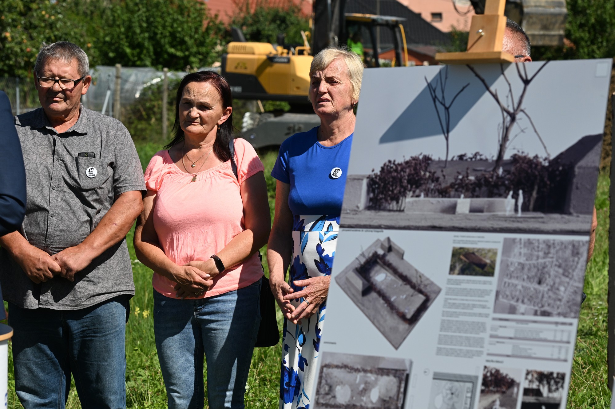 Zľava Jozef Kuciak, Jana Kuciaková a Zlatica Kušnírová. 