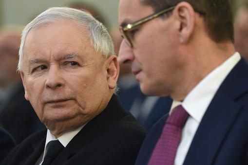 Jarosław Kaczyński Mateusz Morawiecki