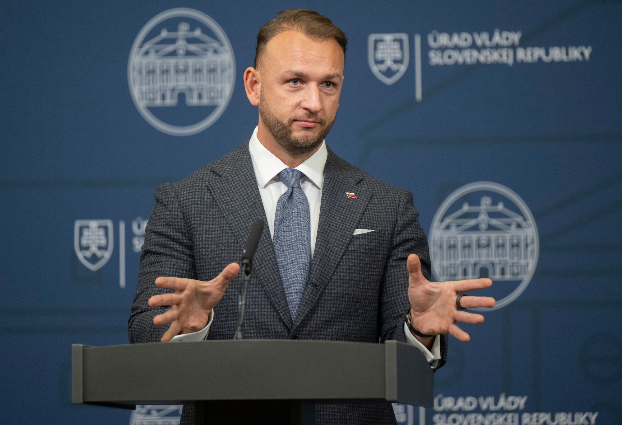 Minister vnútra SR Matúš Šutaj-Eštok.