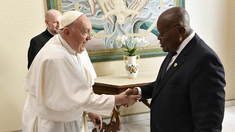 Papież na Forum Chrześcijańskie w Ghanie: potrzeba wspólnego świadectwa - Vatican News