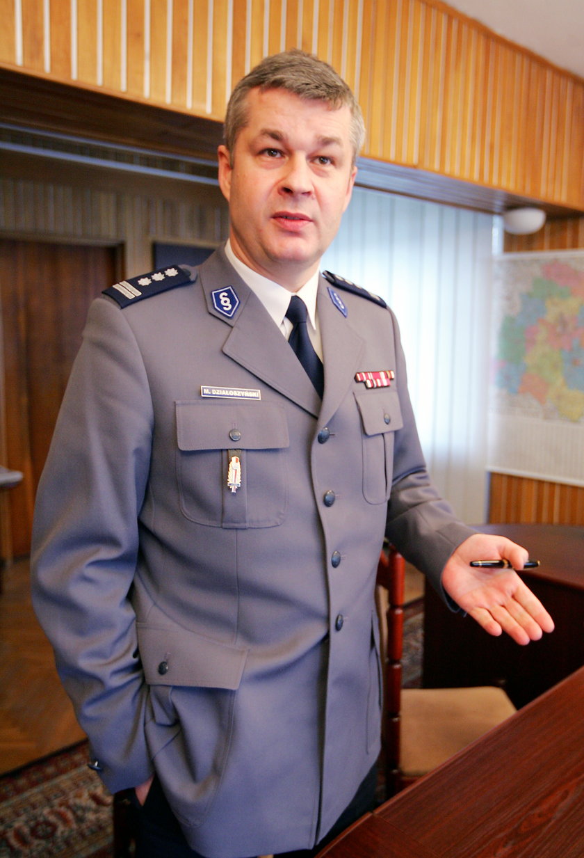 Generał Policji Marek Działoszyński, były Komendant Główny