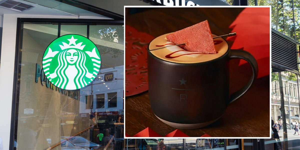 Starbucks serwuje w Chinach latte o smaku wieprzowiny 
