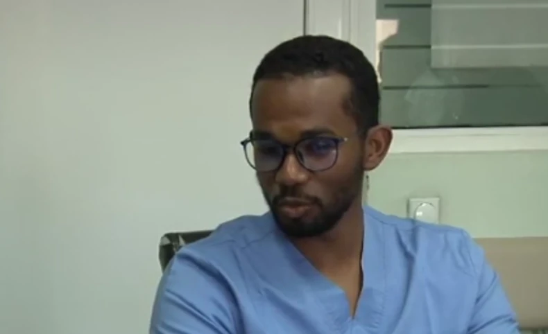 Mladi doktor iz Katara na usavršavanju u bolnici u Pančevu. 