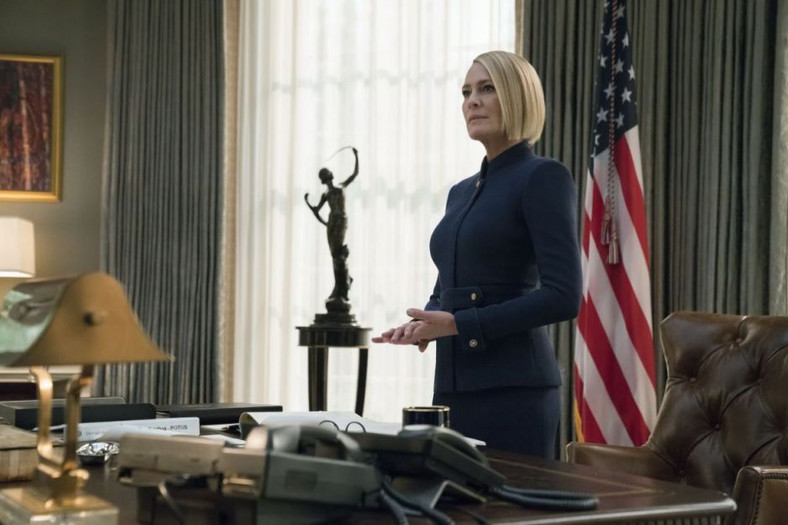 Kadr z serialu "House of cards"