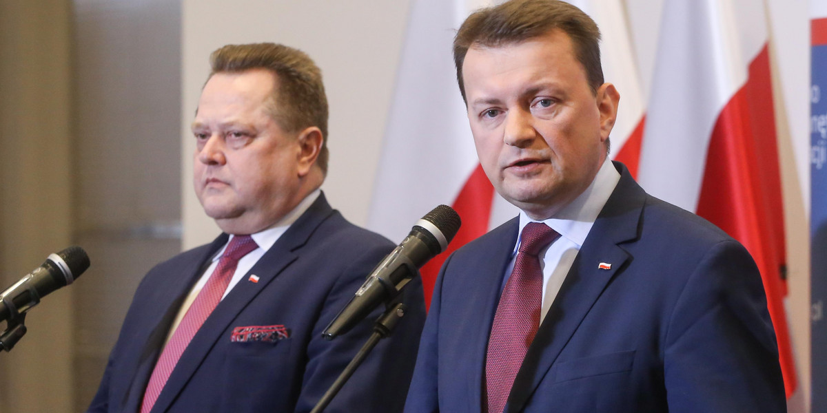 Mariusz Błaszczak: straż wywiązała się ze swoich obowiązków