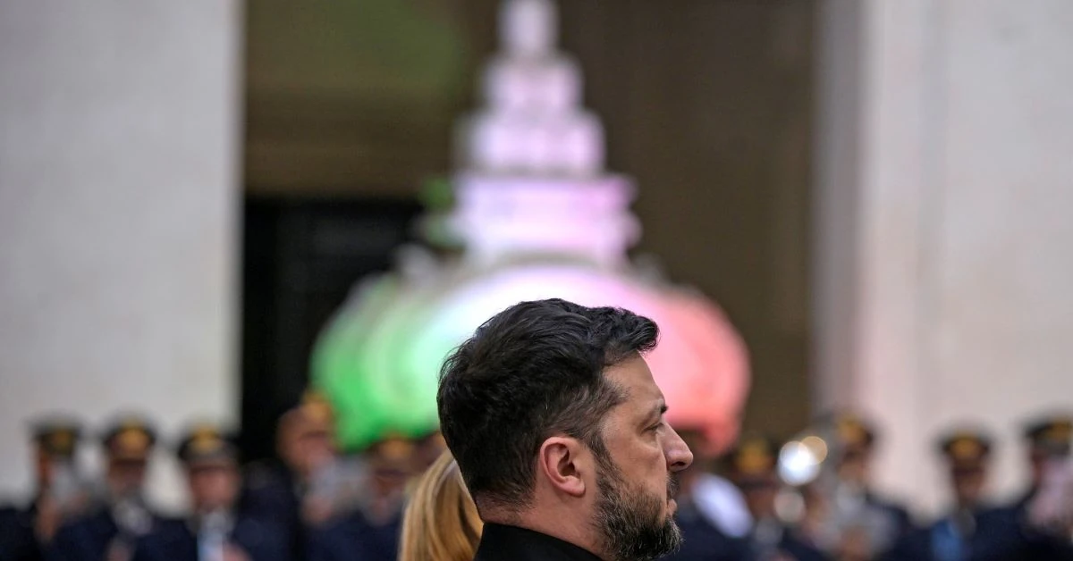 Wtedy nastąpi pełne zawieszenie broni. Zełenski wyjaśnia