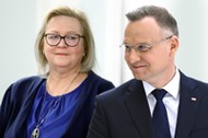 Andrzej Duda i Małgorzata Manowska