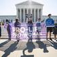 Demonstracja przeciwników aborcji przed Sądem Najwyższym w Waszyngtonie, USA