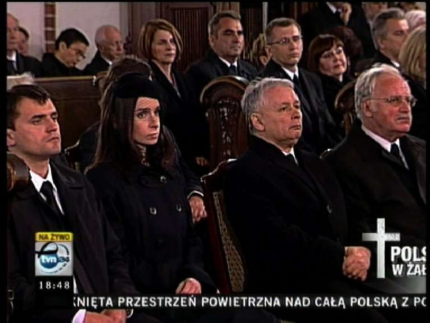 Jarosław Kaczyński, płacz, msza, katedra, prezydent, śmierć