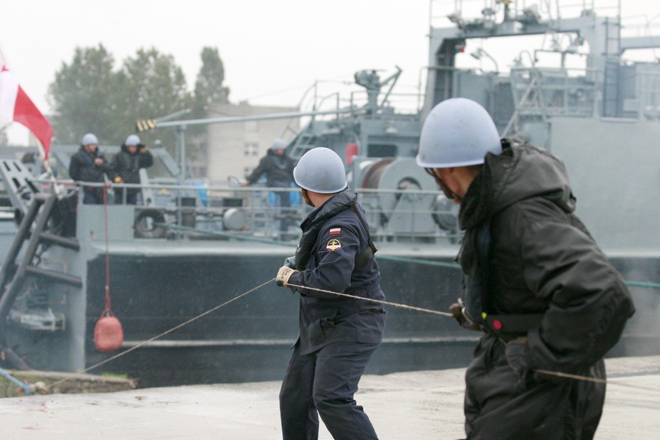 ŚWINOUJŚCIE ZAŁADUNEK DESANTU ANAKONDA 2008