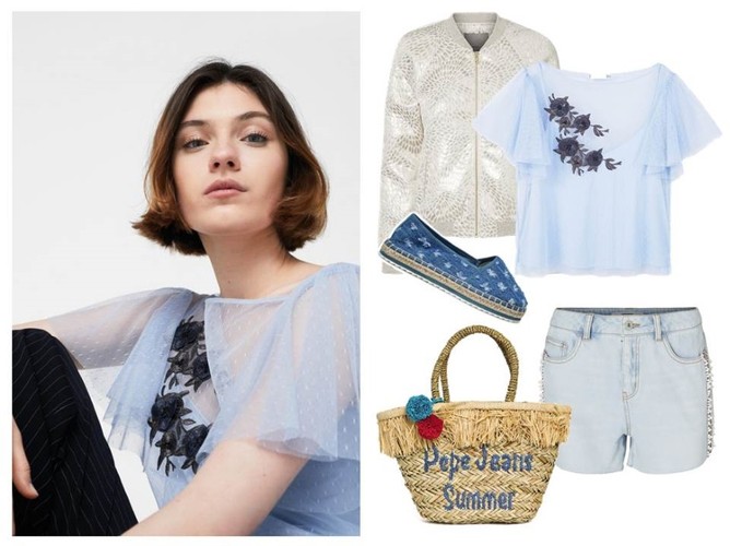 STYLIZACJE z przezroczystymi ubraniami