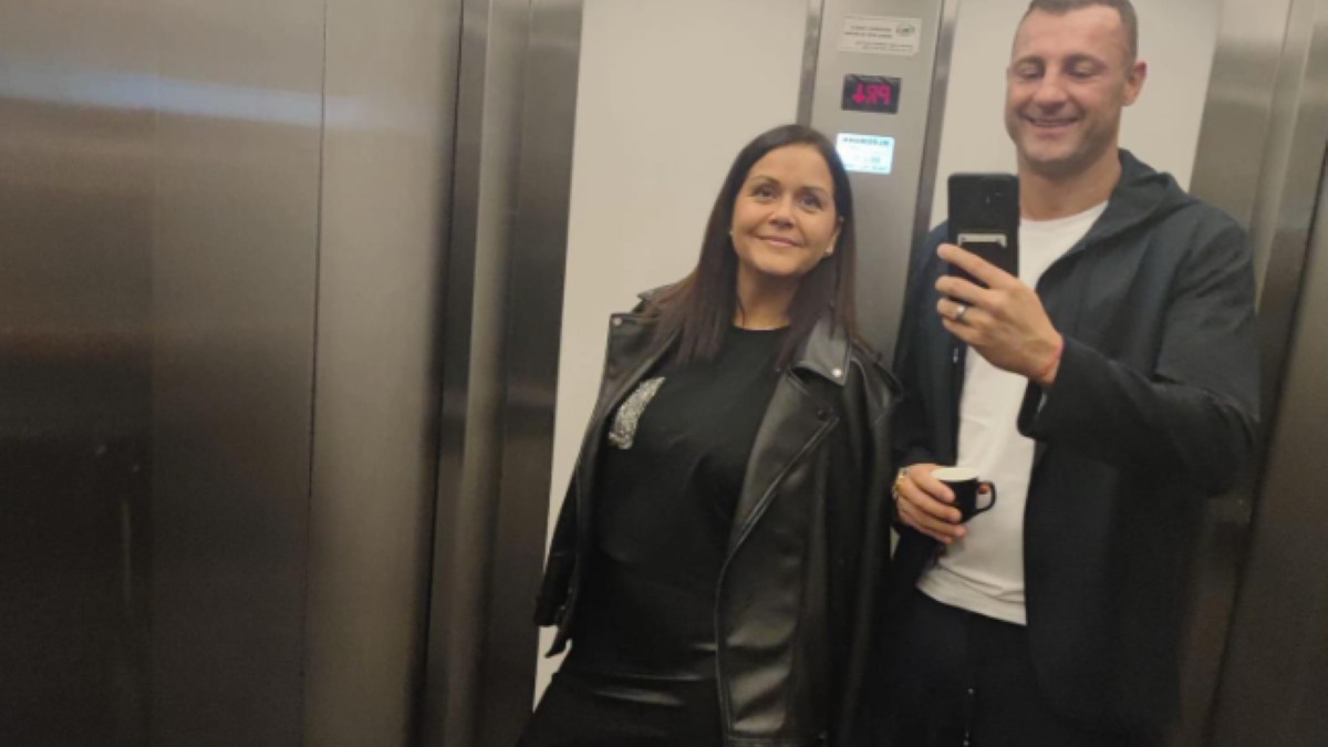 Silvija Nedeljković sa mužem