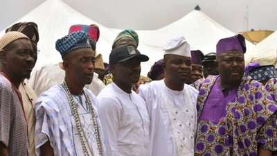 Ibadan agog as Sen. Sharafadeen Alli holds inauguration party.