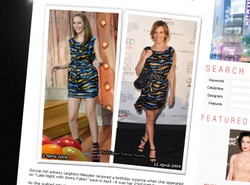 Która gwiazda wygląda lepiej w tej sukience?