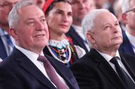 Jarosław Kaczyński i Henryk Kowalczyk