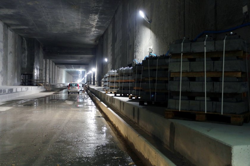 budowa tunelu do Dworca Fabrycznego w Łodzi