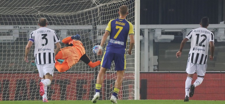 Szczęsny bez szans przy strzale Simeone. Czwarta porażka Juventusu [WIDEO]