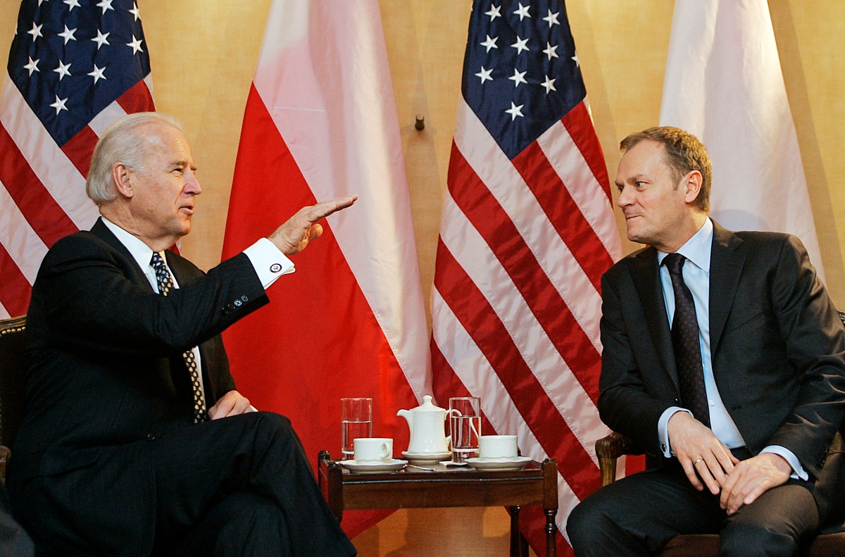 Joe Biden i Donald Tusk