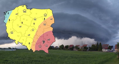 Niebezpiecznie nad Polską! Alert RCB dla siedmiu województw. "Możliwe przerwy w dostawie prądu"