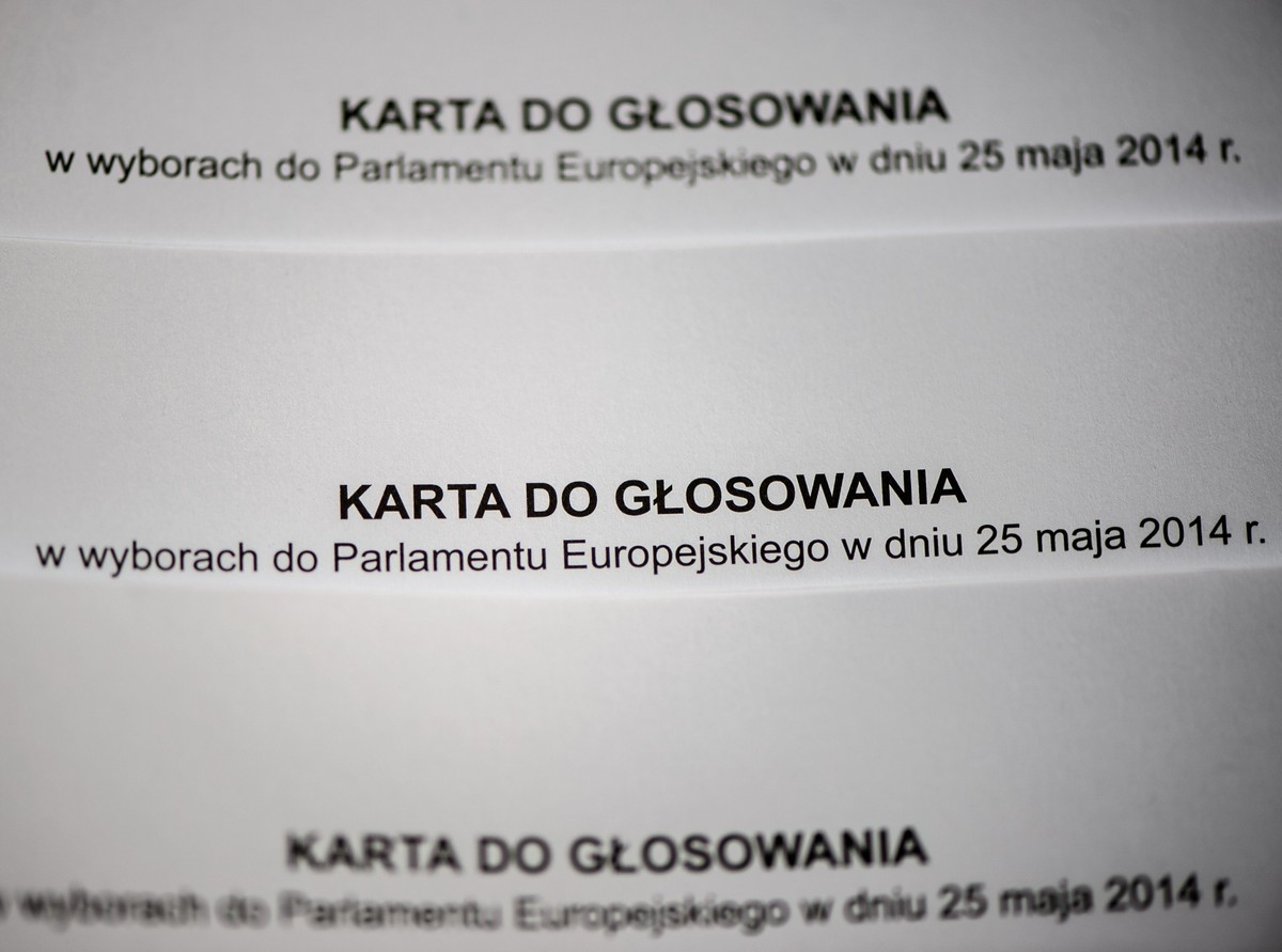 Karta do głosowania do europarlamentu