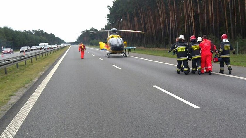 Groźny wypadek na A4