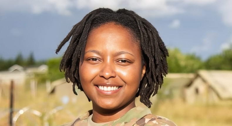 U.S. Army Specialist Dalya Wambui