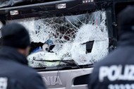 Truck crashed into a Christmas market in Berlin