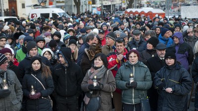 Bratislava rally commemorates murdered reporter Jan Kuciak