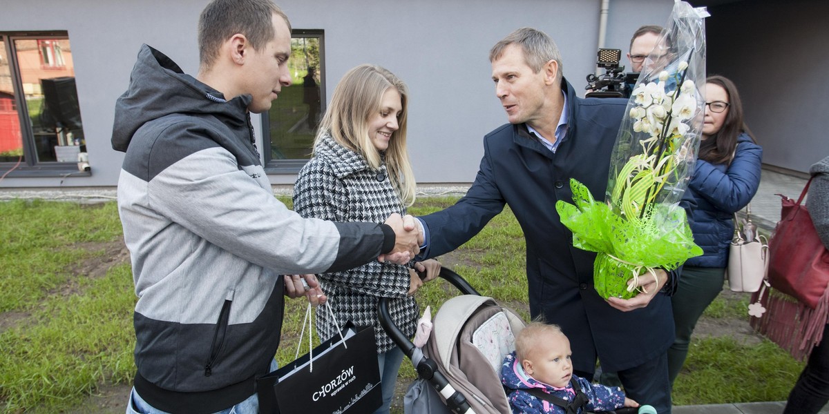 Lokatorzy odebrali klucze do nowych mieszkań komunalnych w Chorzowie!