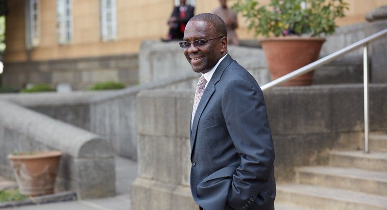 Former CJ Willy Mutunga during his tenure as president of the Supreme Court