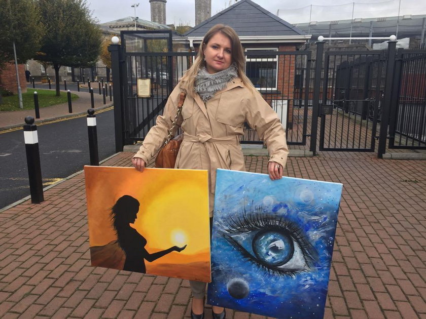 Marta skazana w Irlandii na dożywocie walczy o wolność malując w więzieniu obrazy