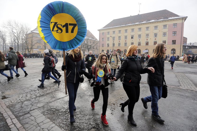 X Polonez Maturzystów w Zabrzu