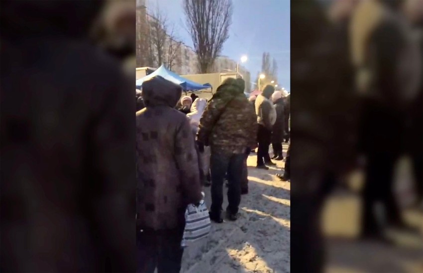 Red za jaja u Belgorodu