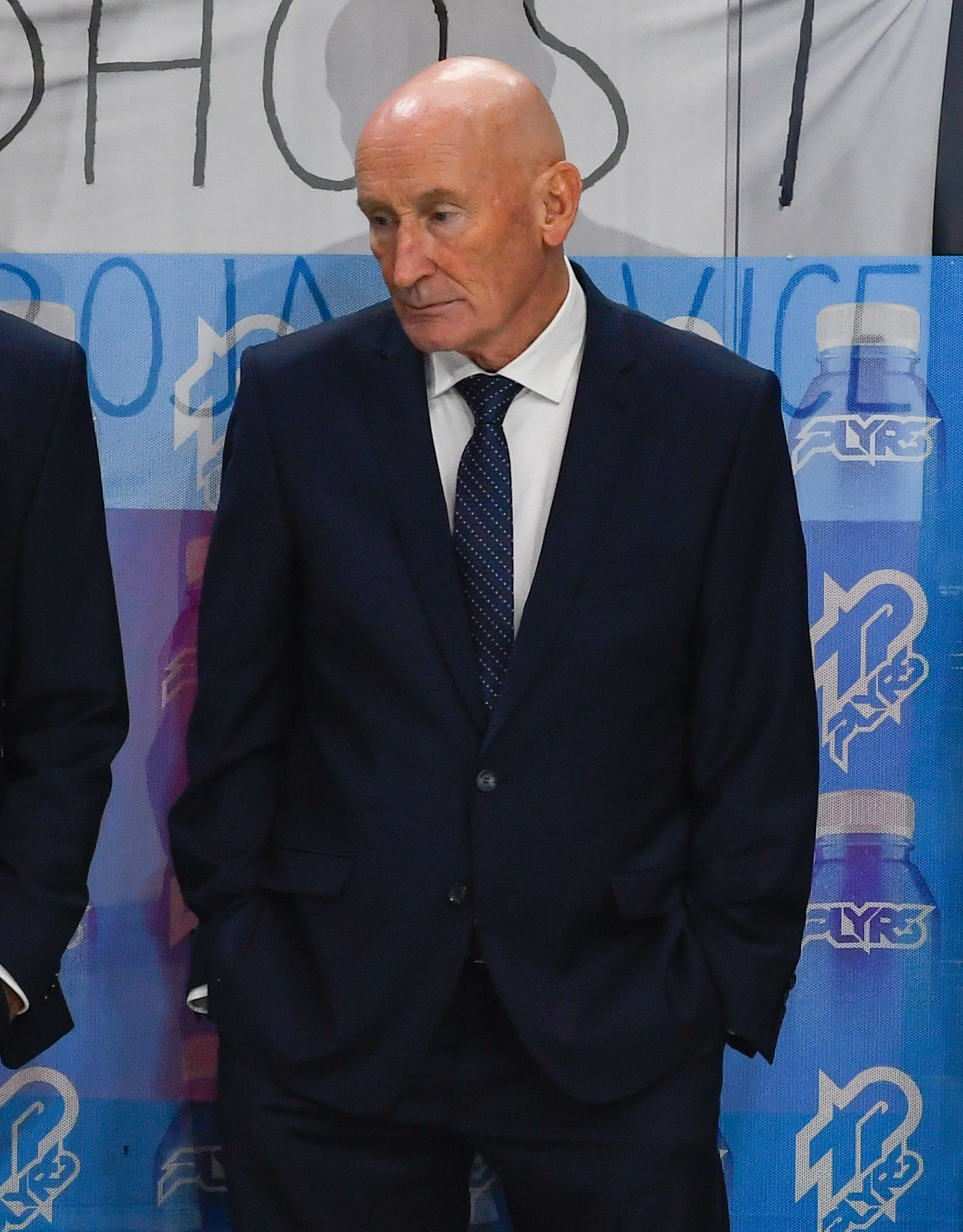 Hlavný tréner slovenskej hokejovej reprezentácie Craig Ramsay.