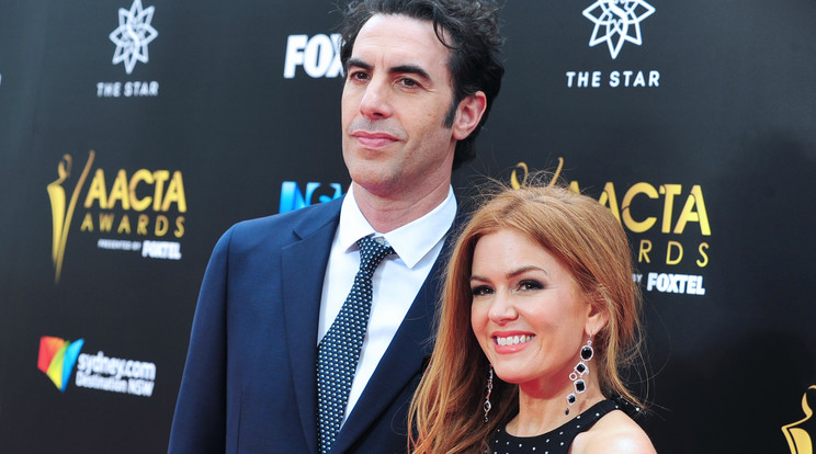 Sacha Baron Cohen és Isla Fisher /Fotó: Northfoto