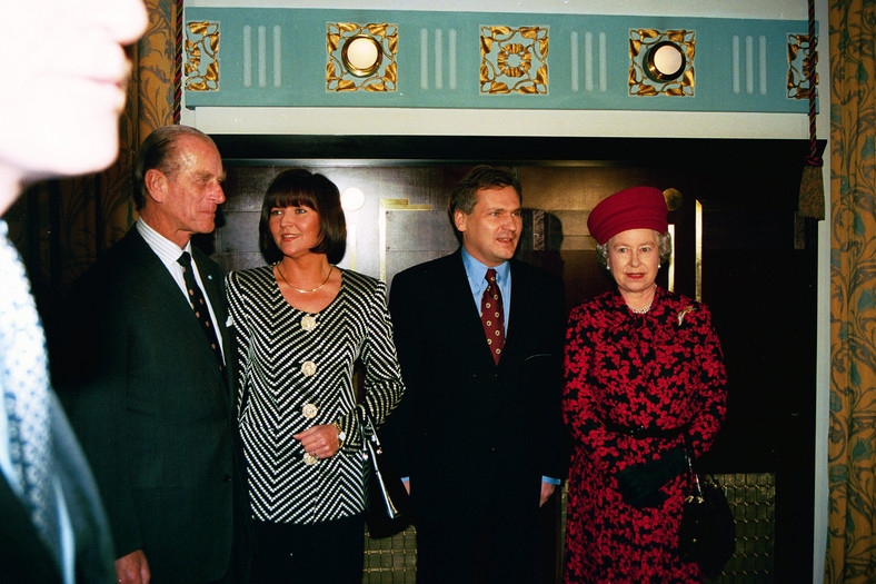 Para królewska i para prezydencka w Warszawie