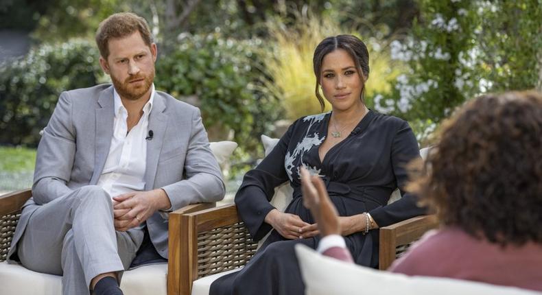 Meghan and Harry sat down with Oprah for one of the biggest interviews of the decade (CBS)