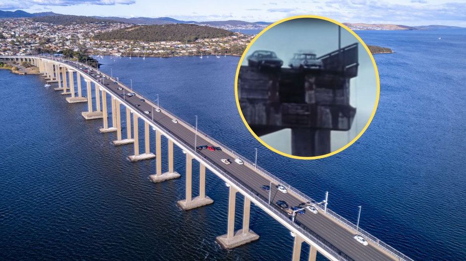 Po katastrofie Tasman Bridge został odbudowany (zdj. Youtube.com/ABC News Australia)