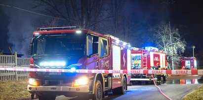 Tragiczny pożar w Smykówku. Mężczyzna spłonął w fotelu