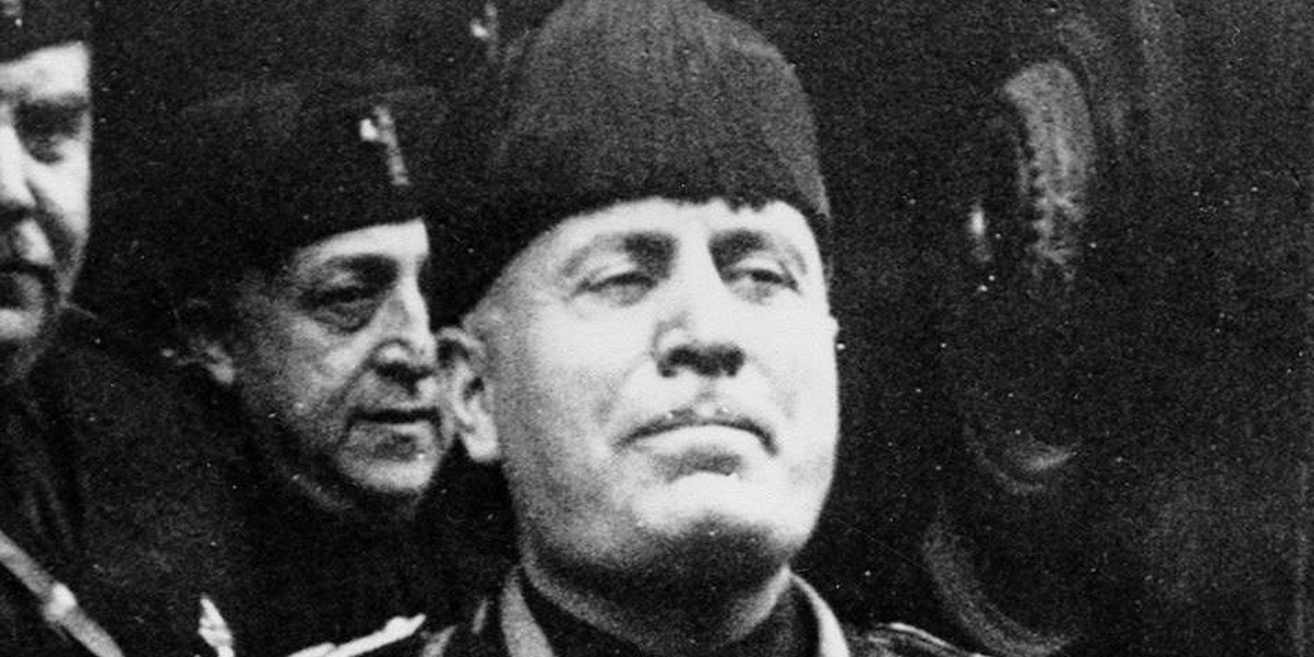 Szok. Mussolini był brytyjskim szpiegiem!