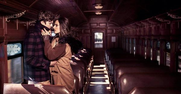 Ashton Kutcher i Alessandra Ambrosio w reklamie Colcci