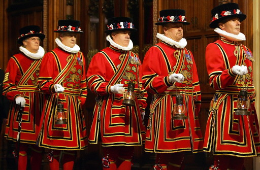 BRITAIN-POLITICS-ROYAL-BEEFEATERS