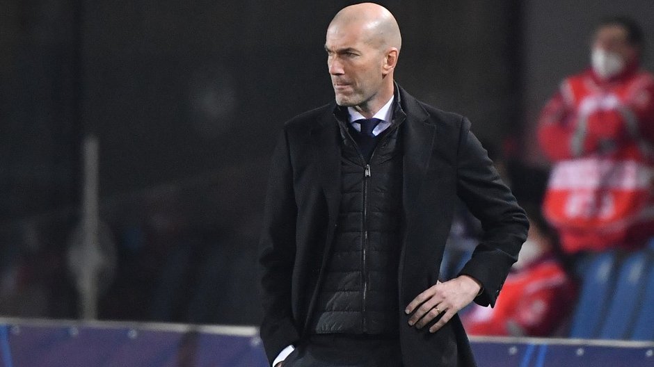 Zinedine Zidane na zdjęciu z 24 lutego 2021 r.