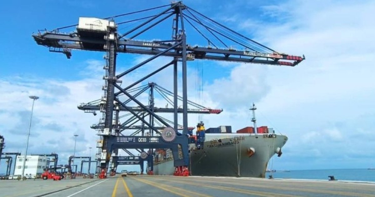 Lekki Port receives first transshipment vessel - Vimarsana News