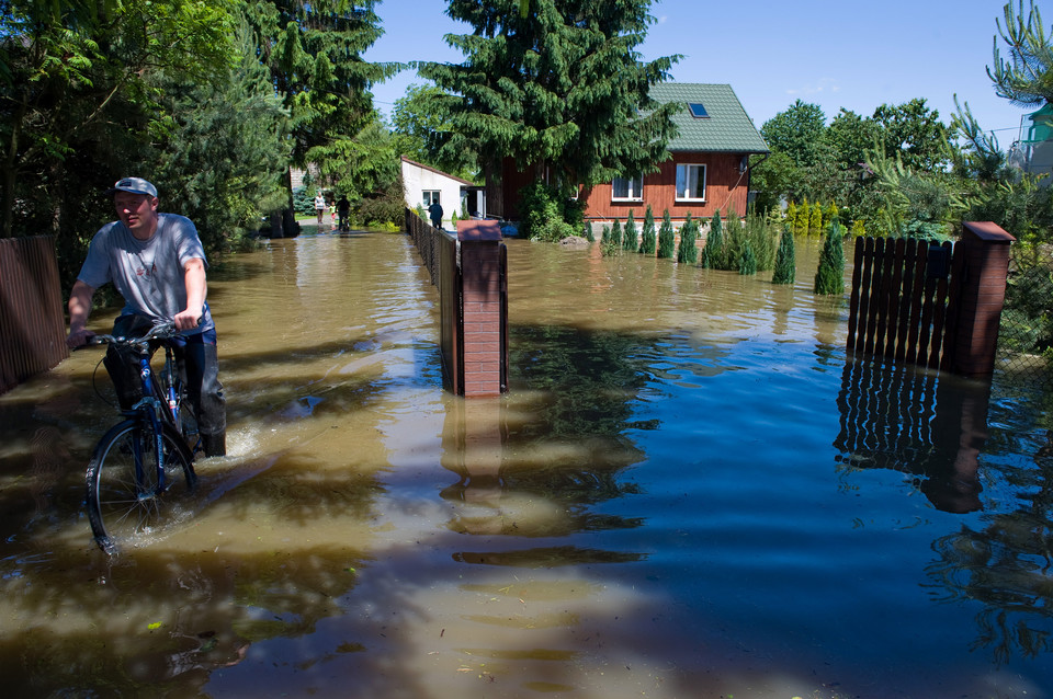 OSTRÓW NAD DUNAJCEM POWÓDŹ