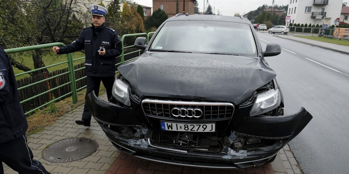 Wypadek bylej premier Beaty Szydlo jadacej w kolumnie rzadowej w Imielinie